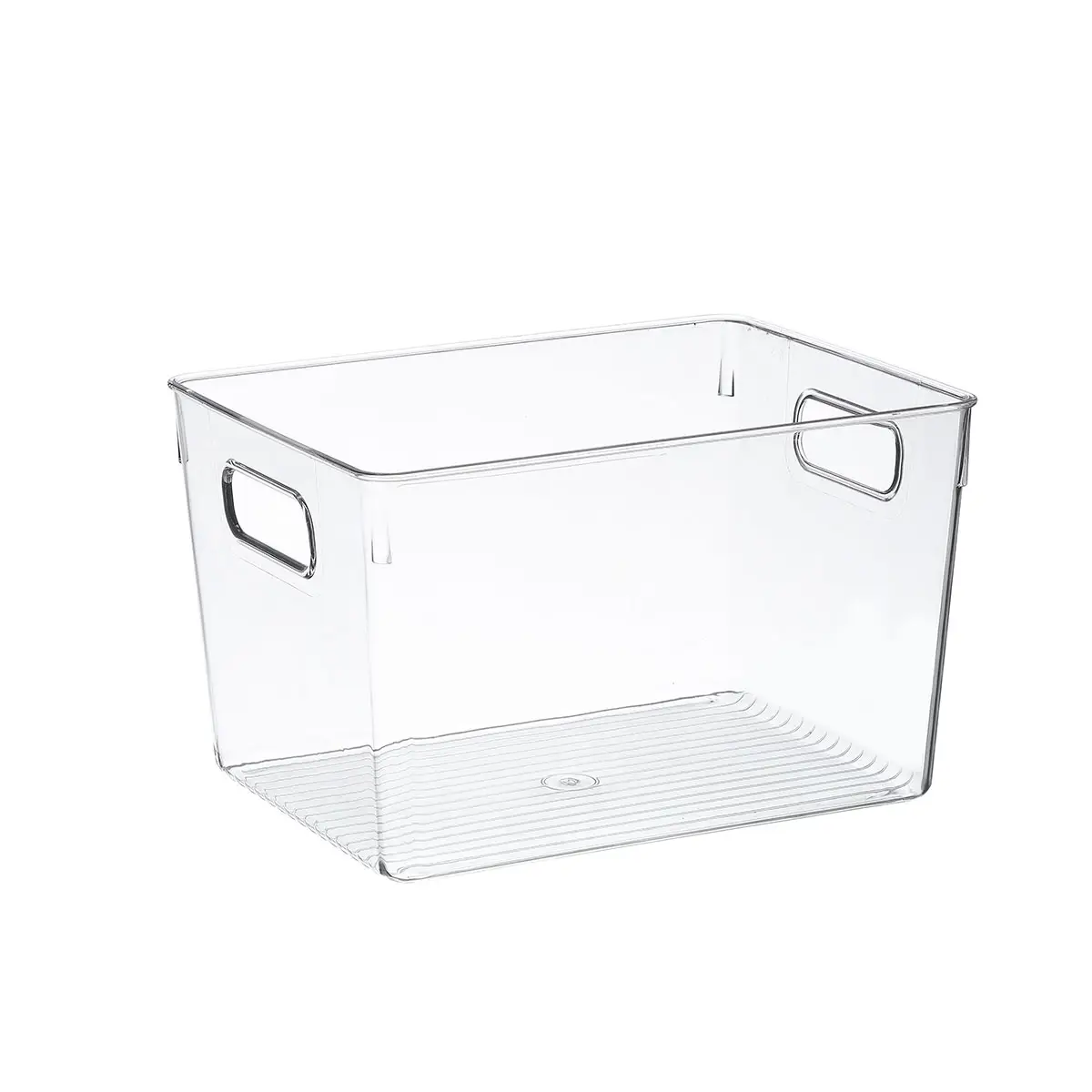 A5 Kühlschrank Pantry Organizer Bins, durchsichtige Kunststoff-Vorrats behälter für die Küche
