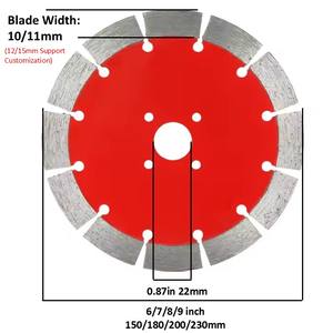 Le <span class=keywords><strong>disque</strong></span> à découper diamanté bleu robuste utilise une <span class=keywords><strong>meuleuse</strong></span> d'angle <span class=keywords><strong>pour</strong></span> couper des lames de scie diamantées sur les sols et les murs en céramique - Product Image 6