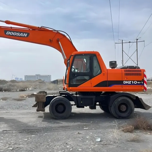 Excavadora de Ruedas Usada Doosan DH210W-7 de Marca Mundialmente Famosa a Bajo Precio, Fabricada en Corea, en Venta - Product Image 5