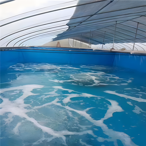 Ventes en gros de bassins à poissons commerciaux portables de style tendance, en PVC, flottants, pour l'aquaculture, réservoirs d'élevage de poissons, personnalisables, remplaçant les cages à poissons - Product Image 6