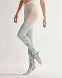 Collant d'hiver <span class=keywords><strong>2022</strong></span> imprimé motif <span class=keywords><strong>anime</strong></span>, effet diamant, en soie, avec logo personnalisé, motif horreur et paillettes - Product Image 3