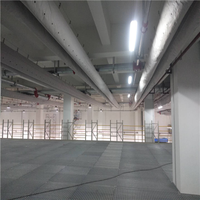 Tuyau flexible ignifuge en tissu pour conduits d'air CVC