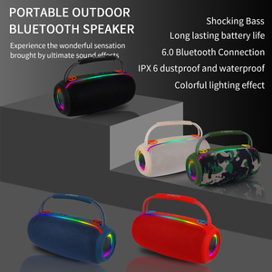 Altavoz Inalámbrico Portátil Hot P13 Boombox Pro, Resistente al Agua IPX6, Reproductor de Música para Deportes al Aire Libre, LED, Boombox3 para Fiestas, Hogar, Regalo, RGB - Product Image 3