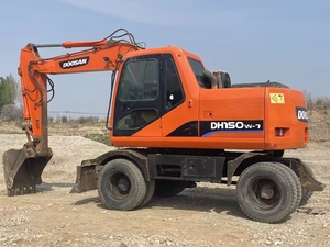 Excavadora de Ruedas Usada Doosan Dh150W, Modelo 2010, Peso Operativo 12600KG, Motor, Caja de Cambios, Bomba, en Venta - Product Image 2