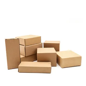 Pabrik grosir kotak kertas kraft untuk kemasan kotak kosmetik produk kincare