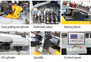 Dobladoras de perfiles DW115NC, máquinas dobladoras de tubos rectangulares de tubos cuadrados <span class=keywords><strong>CNC</strong></span> - Product Image 2
