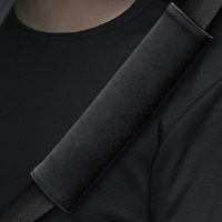 Coussin de ceinture de sécurité en daim doux respirant, accessoire universel pour l'intérieur de la voiture, pour VW Hyundai