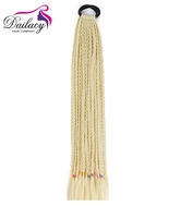 Vente flash d'automne, extensions de cheveux synthétiques de luxe de qualité supérieure, tresses au crochet pré-étirées, faux locs au crochet