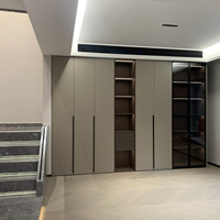 Meuble de rangement à chaussures suspendu professionnel en bois, minimaliste et moderne, réglable, avec 2 tiroirs, autoportant et durable pour la maison