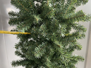 250CM verde artificiale PVC natale arco albero per porta singola utilizzando - Product Image 5