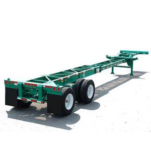 40ft tri-trục <span class=keywords><strong>container</strong></span> Trailer Bộ Xương <span class=keywords><strong>semitrailer</strong></span> trong xe tải bán Trailer cho nhiệm vụ nặng nề <span class=keywords><strong>container</strong></span> Quá Cảnh - Product Image 1