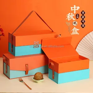 Großhandel benutzer definierte Luxus-Papier boxen starre Make-up-Verpackungs box mit Magnet deckel Brautjungfer Geschenk box mit Band