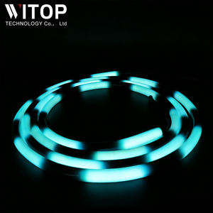 Tube néon flexible en silicone LED DMX noir 360°, lumières DJ programmables, tube néon D22 pour festivals de <span class=keywords><strong>musique</strong></span> et raves - Product Image 2