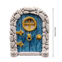 Fée Jardin Kit Elfe Fée Porte pour Arbres Arbre Souche Décor Fée Maison Kit Gnome Jardin Décor