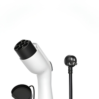 Câble de charge portable pour VE 16A 3500W 2 vitesses, Plug and Play, avec mise à la terre, pour véhicules à énergie nouvelle