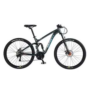 จักรยานเสือภูเขาอลูมิเนียม29นิ้วใหม่10 12สปีด MTB 29นิ้วระบบกันสะเทือนแบบเต็มรูปแบบจักรยานเสือภูเขา