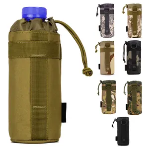 Outdoor Camping Reizen Draagbare Waterdichte Nylon Reizen Waterfles Tas