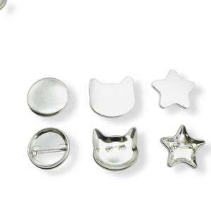 Tùy Chỉnh Trống Trang Trí Kim Loại Nút Huy Hiệu Với Trở Lại Thanh Pin <span class=keywords><strong>Tin</strong></span> Huy Hiệu - Product Image 6