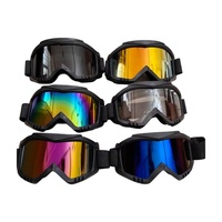 Lunettes de protection de type Harley à la mode, anti-UV/anti-éclaboussures et coupe-vent
