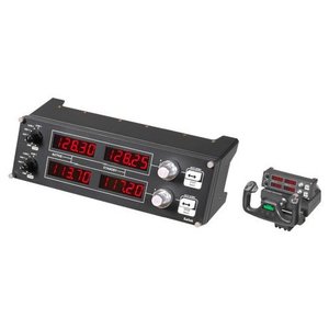Panneau radio Pro Flight noir 945 000011 pour simulateur de vol, instrumentation de jeu PC - Product Image 1