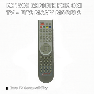 <span class=keywords><strong>Mando</strong></span> a distancia <span class=keywords><strong>OKI</strong></span> TV 16 con código fijo para TV V19 y otros modelos - Product Image 2
