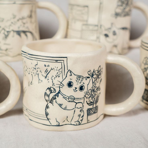 High Quality Cartoon Animal Style Porcelain Ceramic Coffee <b>Mug</b> Food Safe <b>Reusable</b> Dishwasher Microwave Safe Business Gifts - Product Image 3
