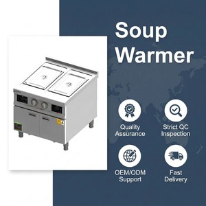 Commercial Double Pan Induction Soup Warmer with Cabinet for Restaurants Food Stalls Catering and Food Service Dealers - Product Image 5