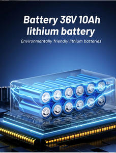 สกู๊ตเตอร์ไฟฟ้าพับได้อัตโนมัติ 4 ล้อ แบบพกพาสำหรับการเดินทาง - Product Image 4