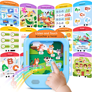 Joycat Montessori - Juguetes de Bolsillo para el Aprendizaje del Idioma, Tarjetas de Memoria Interactivas con Voz en Inglés y Español, Educativas y Sensoriales, con 80 Tarjetas - Product Image 6