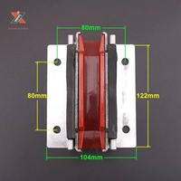 Zapata Guía Moderna de Acero para Ascensor KM51245188V001 120*9MM, Buje de Riel Guía Principal para Contrapeso de Cabina, Accesorios para Ascensor SG20