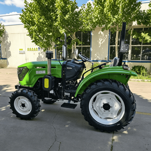 Mini-tracteur agricole compact avec cabine, petit tracteur de jardin/agriculture 4x4 50 CV 4 roues motrices, livraison gratuite - Product Image 4