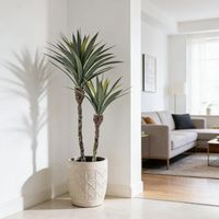 Plantes artificielles d'Agave en pot de 110 cm, très demandées, pour la décoration de la maison, du bureau et des hôtels