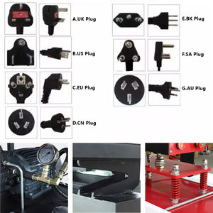 Machine d'impression à presse à chaud à double station électrique facile à utiliser Type de plaque d'imprimante à écran hydraulique à écran tactile automatique - Product Image 5