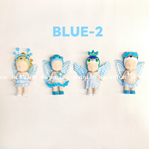 ชุดกระโปรง 4 ชิ้น สำหรับตุ๊กตา Sonny Angel สินค้าขายดี ชุดน่ารัก ชุดแฟนซี ของตกแต่ง ชุดโครเชต์ และกระโปรงพร้อมปีกและรองเท้า - Product Image 4