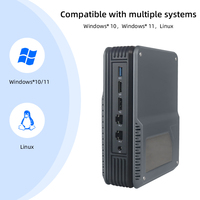 Mini PC para Juegos con IA, Intel Core Ultra 5/7, Microcomputadora de Oficina, Compatible con DDR5 96GB, WiFi 6, Pantalla Triple 4K, Mini Servidor