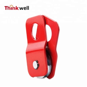 4, 8, 10 тонн, сверхмощный блок для рывка для лебедок, блок шкива из синтетического троса - Product Image 4