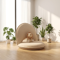 Canapé paresseux Tatami, coussin de sol, petit canapé convertible en lit, chaise pliable avec dossier pour fenêtre baie