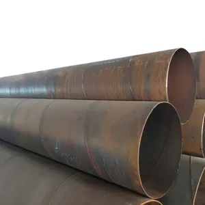Spiral welded pipe Straight welded pipe supports large diameter and wall thickness customization