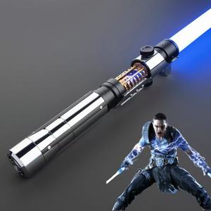 ดาบไลท์เซเบอร์ LGT <span class=keywords><strong>Starkiller</strong></span> ด้ามโลหะ ชาร์จไฟได้ พร้อมเสียงประกอบ ใบดาบยาว 92 ซม. ของเล่นสำหรับคอสเพลย์ เหมาะสำหรับทุกเพศทุกวัย เป็นของขวัญ - Product Image 1