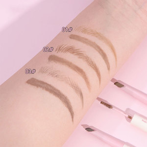 Lápiz de Cejas 2 en 1 de Doble Punta con Tinte en Gel, Resistente al Agua y de Larga Duración, con Logotipo Personalizado y Marca Privada - Product Image 4
