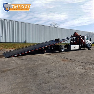 Camión de Remolque de Plataforma Plana de 5 a 15 Toneladas, Camión Pesado con Grúa, Camión de Remolque Suzuki con Plataforma Elevadora de Tijera - Product Image 3