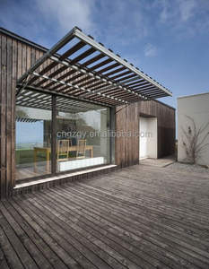 Marco de aleación de aluminio industrial para <span class=keywords><strong>puerta</strong></span> de <span class=keywords><strong>garaje</strong></span> automática moderna personalizada con vidrio esmerilado impermeable para villas y almacenes - Product Image 3