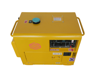 साल का सिंगल सिलेंडर 8kw 10kva 1950 f एयर कूल्ड डीजल जनरेटर मिनी साइलेंट प्रकार स्टैंड बैकअप जीसेट 50/60hz 12V dc - Product Image 4