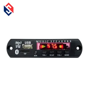 Factory Price MP3 Player Stereo Voice Decoder Board USB Fm Bluetooth Panel Player Module Cables Bluetooth Card Dab Radio Card