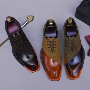<span class=keywords><strong>Scarpe</strong></span> Oxford da Lavoro Goodyear per <span class=keywords><strong>Uomo</strong></span>, Nuovo Stile in Vera Pelle, Artigianali, Retrò, Business Casual, con Lacci, Impermeabili e Traspiranti - Product Image 4