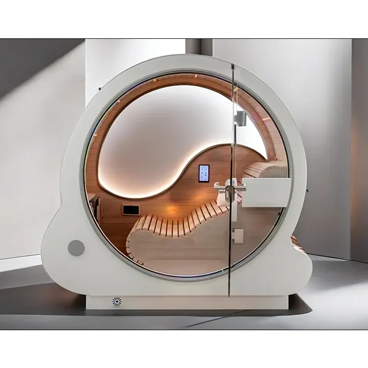 2024 NOUVEAU Design 5 'panneau de commande intelligent Chambre à oxygène pour sauna infrarouge lointain