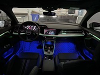 Audi A3 S3 8V 2013-2020 Lüks Araç İç Hava Menfezi Işığı 12V için ZX 32 Renk Dinamik Ortam Aydınlatması