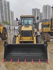 Chargeuse JCB 3CX d'occasion en bon état, machine de construction frontale, faible consommation de carburant, moteur Doosan certifié CE - Product Image 3