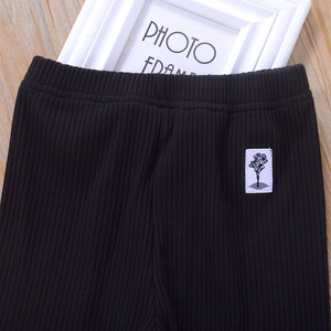 Pantalones para Niñas de 1 a 6 Años, Pantalones Casuales de Canalé Sólido MA291 - Product Image 4