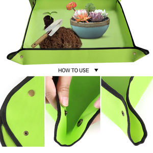 Alfombrilla de suelo impermeable <span class=keywords><strong>gruesa</strong></span> para operación de jardín interior, alfombrilla de Trasplante de plantación antisuciedad, alfombrilla para trasplantar, macetas para macetas - Product Image 4